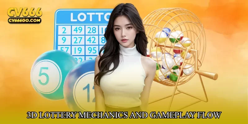 3D Lottery Mechanics And Gameplay Flow