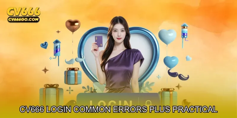 CV666 login Common Errors Plus Practical Troubleshooting Guide