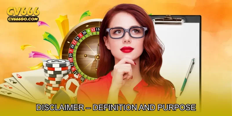 Disclaimer – Definition and Purpose