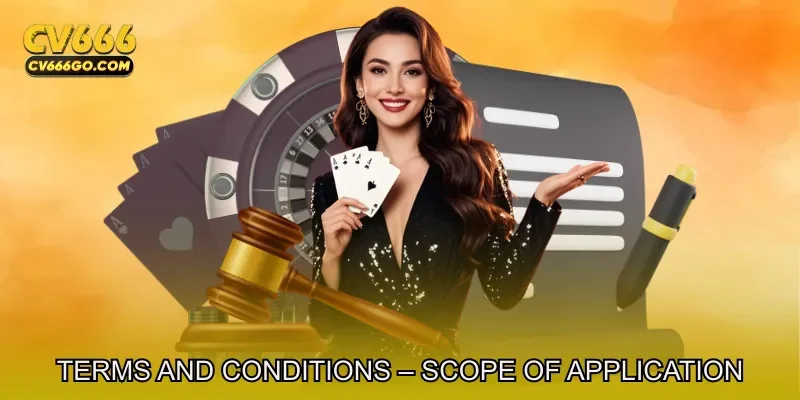 Terms and Conditions – Scope of Application