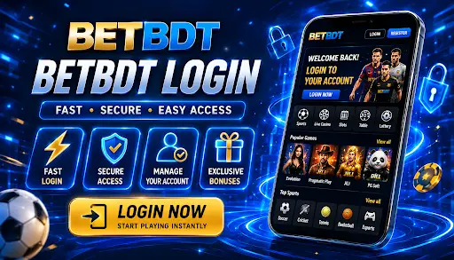 BetBDT Login – Fast and Secure Access to Your Gaming Account